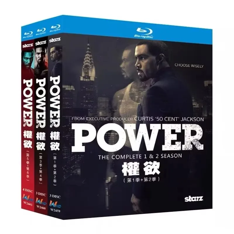 Power Season 1–6 Blu-ray High Definition US TV Series BD Discs Box Set with English and Traditional Chinese Subtitles
Power Season 1–6 Blu-ray High Definition US TV Series BD Discs Box Set with English and Traditional Chinese Subtitles
