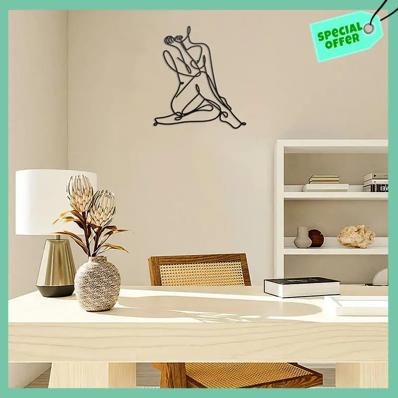 A95Q-Minimalist Female Body Wire Art Decor Abstract Metal Woman Shape Wall Decor Wall Art Decor Metal Female Wall Decor
A95Q-Minimalist Female Body Wire Art Decor Abstract Metal Woman Shape Wall Decor Wall Art Decor Metal Female Wall Decor