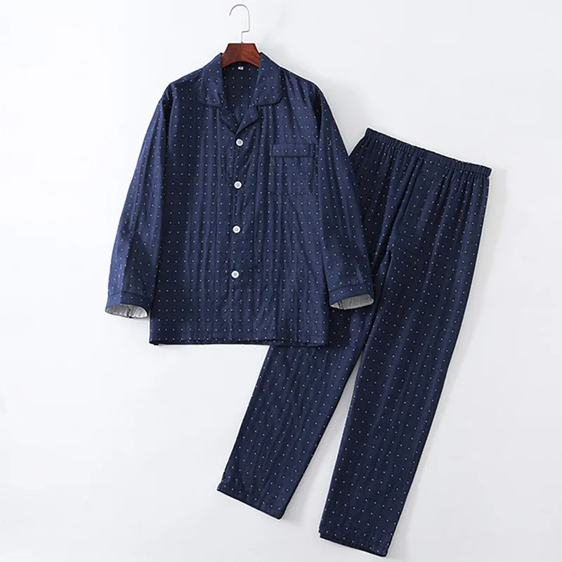 Women's Pajamas Polka Dot Printed Casual Home Clothes Long Sleeves Pants Sets Spring Autumn 100% Cotton Sleepwear Pijama Mujer
Women's Pajamas Polka Dot Printed Casual Home Clothes Long Sleeves Pants Sets Spring Autumn 100% Cotton Sleepwear Pijama Mujer