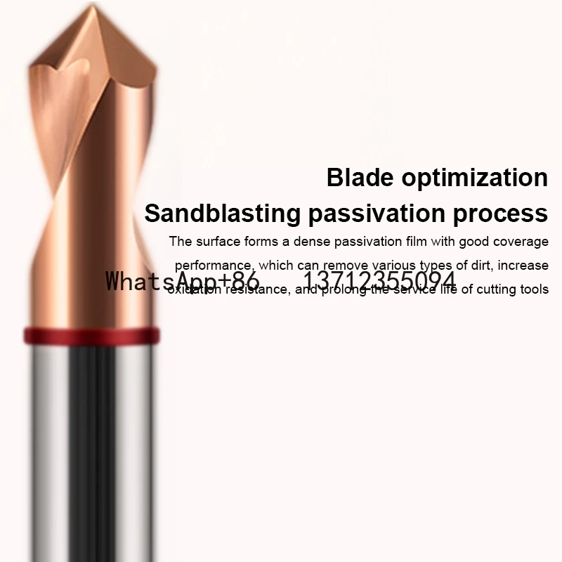Red Circle HRC65 Tungsten Steel Fixed-Point Drill 60/90/120/Degrees Nano Coating Alloy Bit For CNC Machine Drills Tools
Red Circle HRC65 Tungsten Steel Fixed-Point Drill 60/90/120/Degrees Nano Coating Alloy Bit For CNC Machine Drills Tools