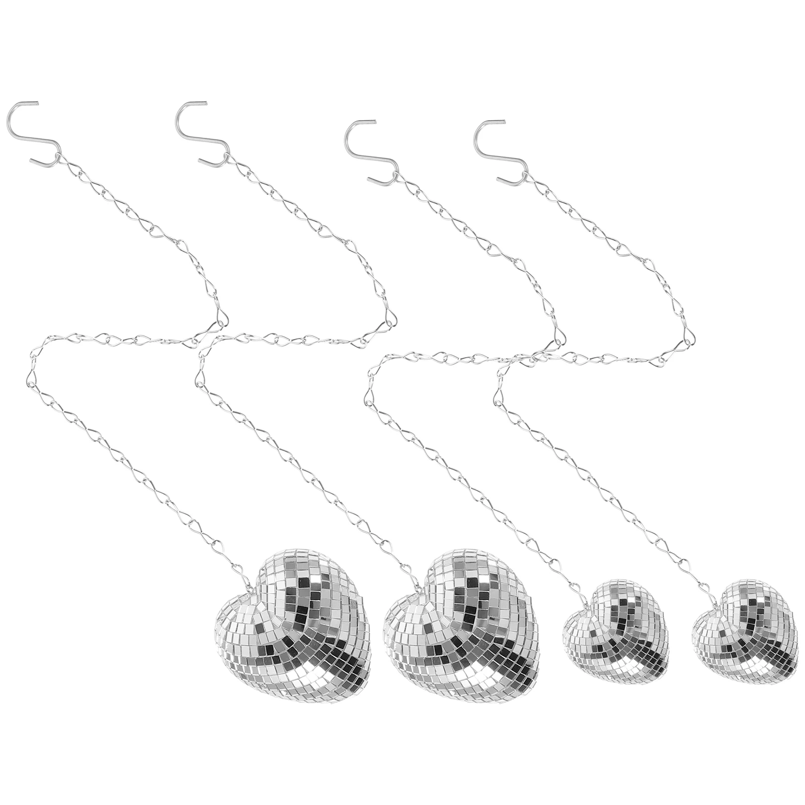 4 Pcs Glass Decorations 6cm 8cm Hanging Disco Balls Mirror Ball Party Christmas Home Party Disco Ball Ornaments
4 Pcs Glass Decorations 6cm 8cm Hanging Disco Balls Mirror Ball Party Christmas Home Party Disco Ball Ornaments