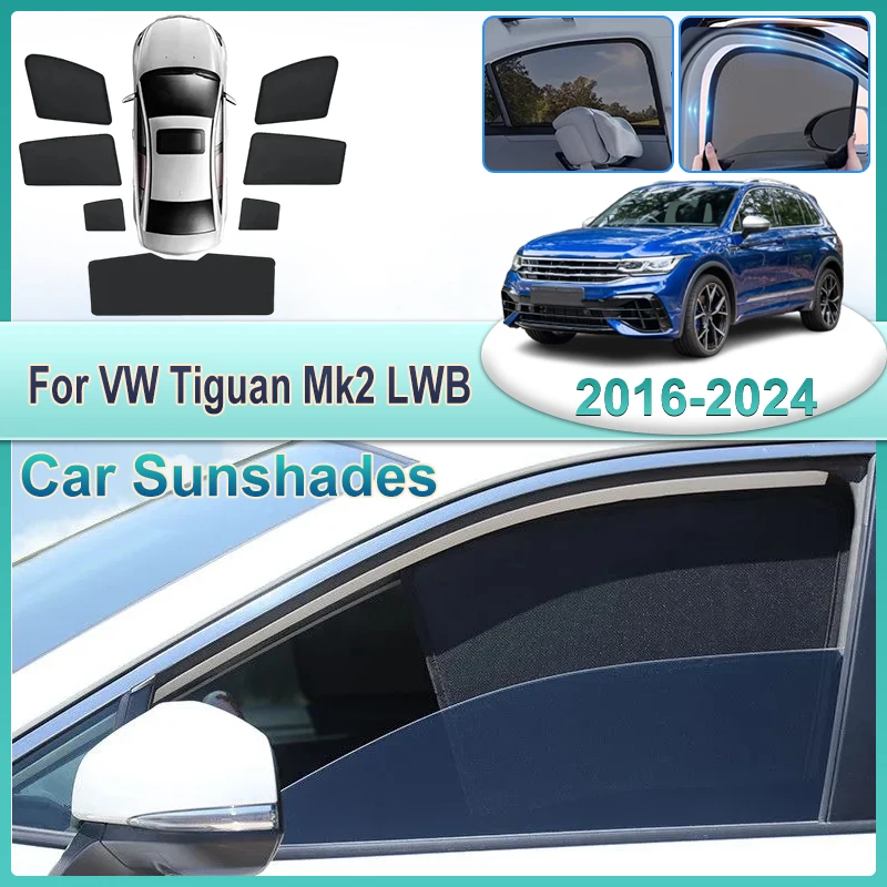 Sun Shades For Volkswagen Tiguan MK2 LWB Accessorie 2016 2017-2024 Front Windshield Sun Visor Covers Car Accessories Auto Parts
Sun Shades For Volkswagen Tiguan MK2 LWB Accessorie 2016 2017-2024 Front Windshield Sun Visor Covers Car Accessories Auto Parts