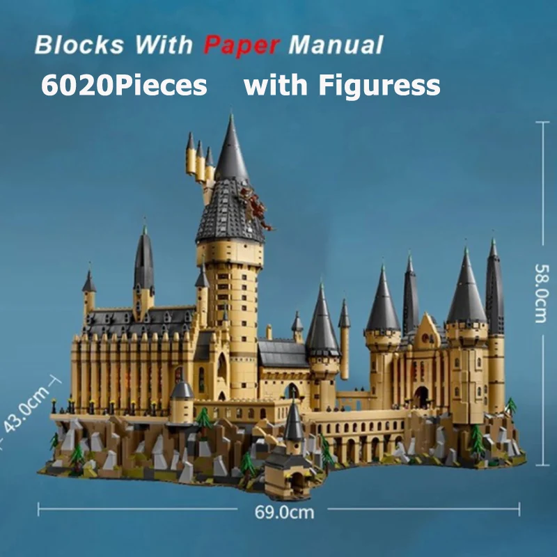 2025 New Movie Series Magic School Compatible 71043 Castle Model Building Blocks Bricks Toys For Kids Christmas Birthday Gifts
2025 New Movie Series Magic School Compatible 71043 Castle Model Building Blocks Bricks Toys For Kids Christmas Birthday Gifts