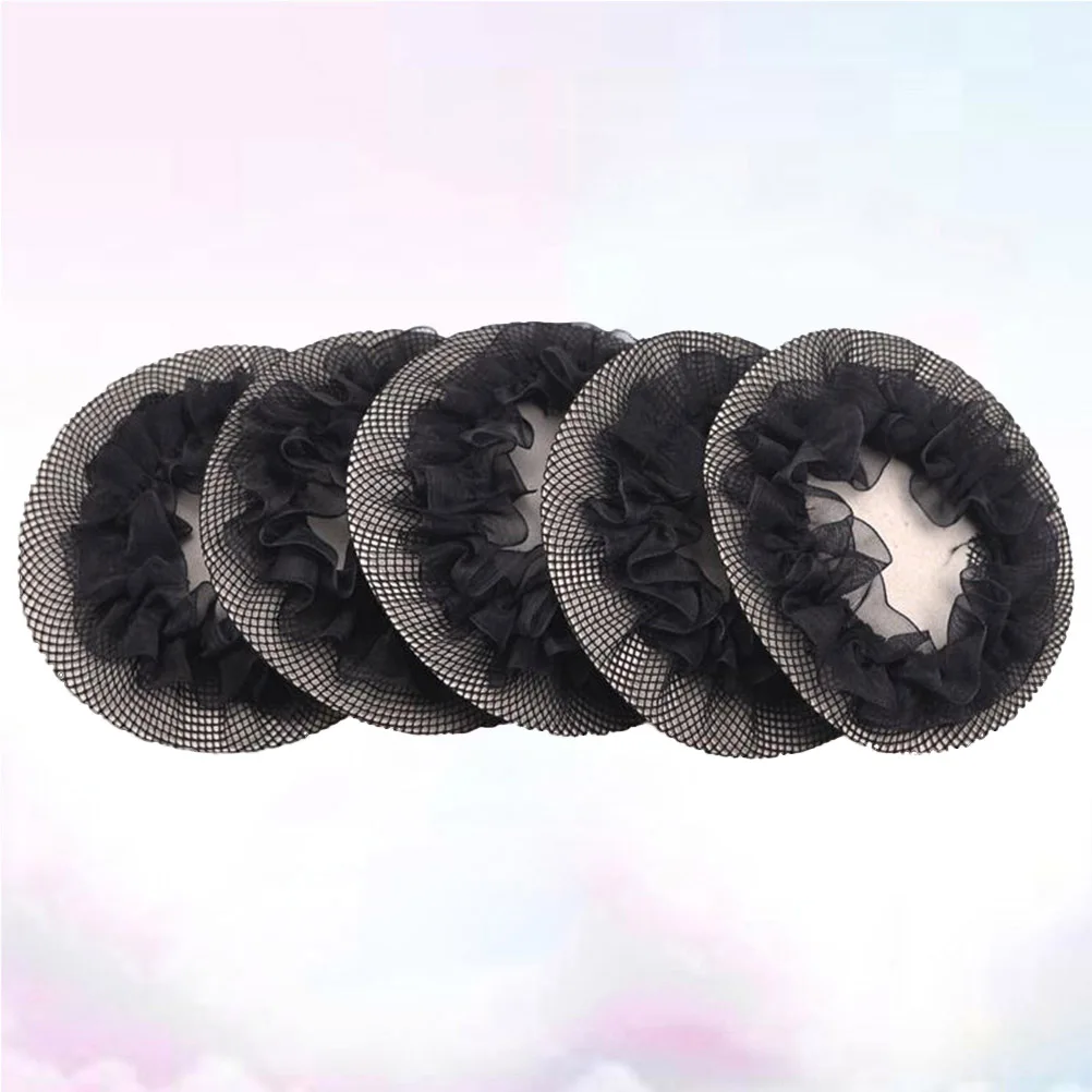 5pcs Hair Bun Nets Set Durable Ballet Dance Gymnastics Hair Accessories Lightweight Bun Covers For Women Girls Black Comfortable
5pcs Hair Bun Nets Set Durable Ballet Dance Gymnastics Hair Accessories Lightweight Bun Covers For Women Girls Black Comfortable