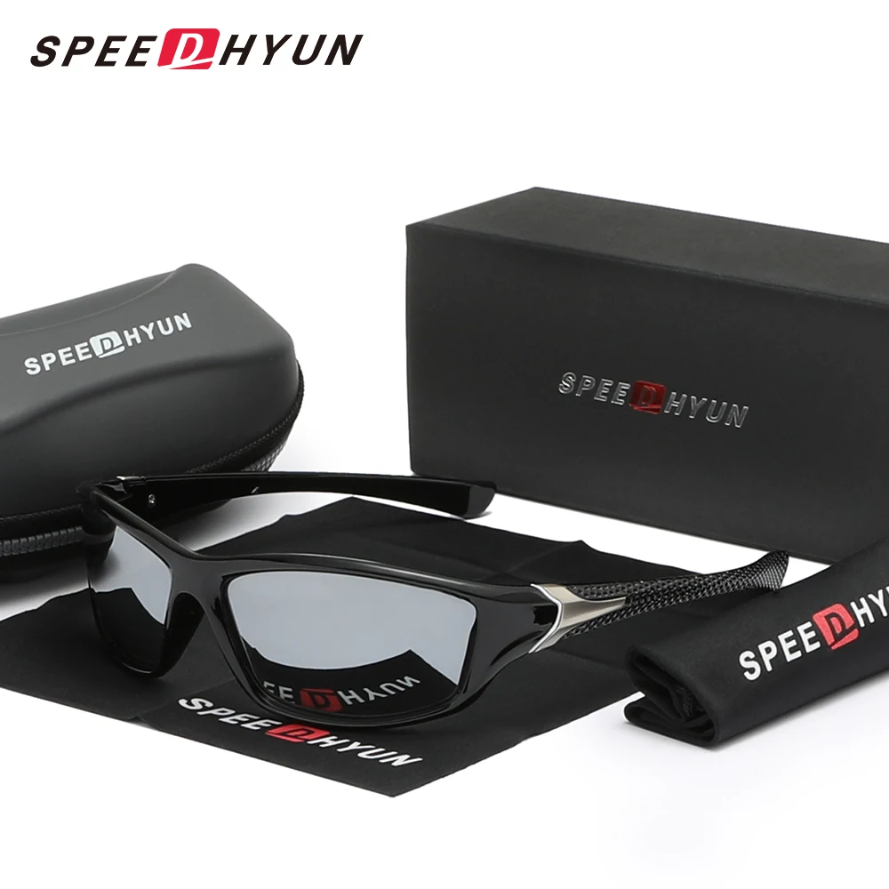SPEEDHYUN спортивные солнцезащитные очки на открытом воздухе, мужские очки, мужские очки высокого качества с зеркальными линзами UV400, очки для вождения, бега и велоспорта
SPEEDHYUN спортивные солнцезащитные очки на открытом воздухе, мужские очки, мужские очки высокого качества с зеркальными линзами UV400, очки для вождения, бега и велоспорта