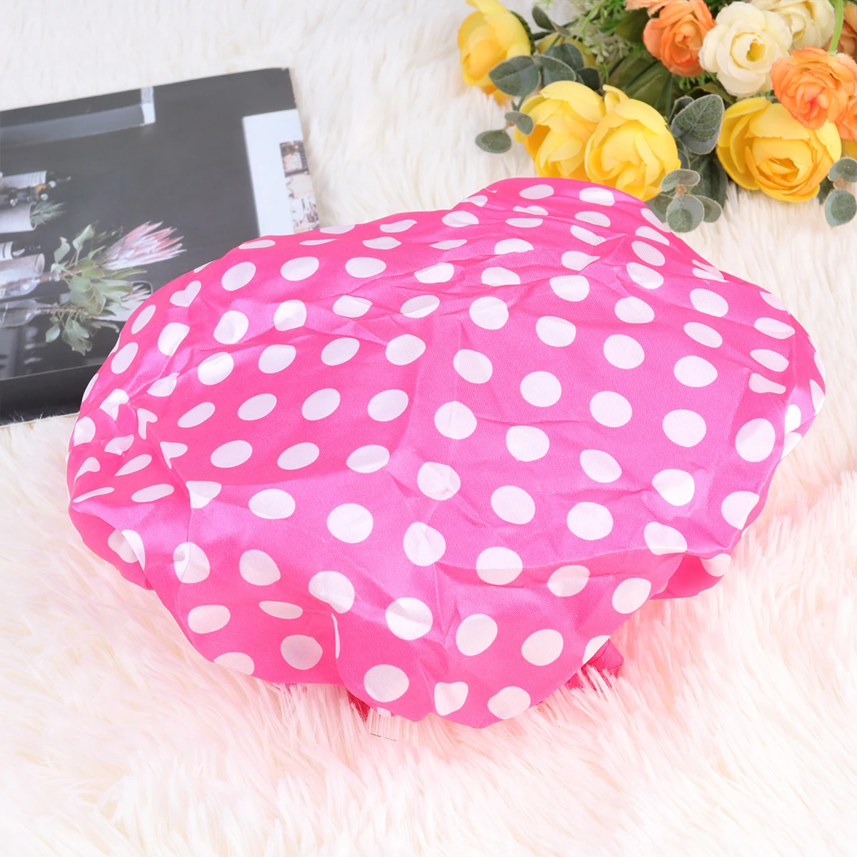 2Pcs EVA Waterproof Shower Cap Bathing Hair Protective Caps Bathroom Accessories Great for Women Makeup Salon Use
2Pcs EVA Waterproof Shower Cap Bathing Hair Protective Caps Bathroom Accessories Great for Women Makeup Salon Use