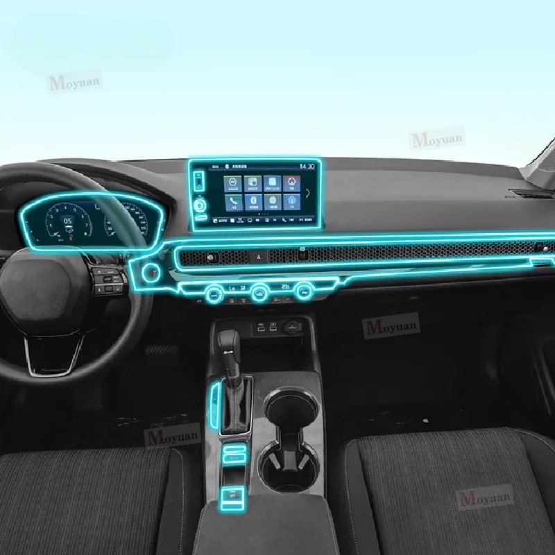 For Honda Civic 2021-2023 Car Gearbox Panel Navigation Screen Automotive Interior TPU Protective Film Anti-Scratch Sticker
For Honda Civic 2021-2023 Car Gearbox Panel Navigation Screen Automotive Interior TPU Protective Film Anti-Scratch Sticker