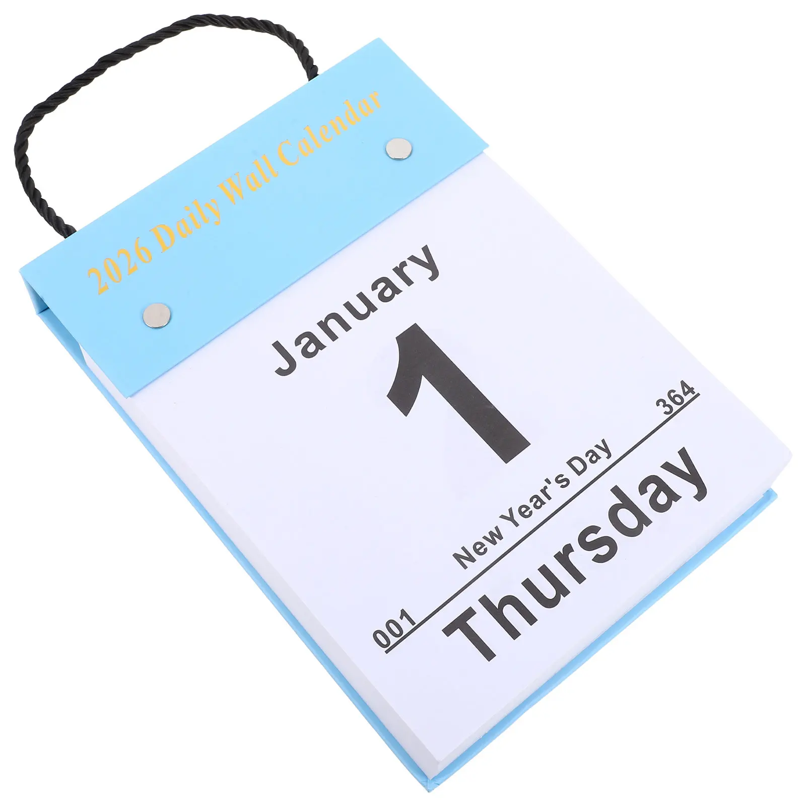 Tear-Off Daily Wall Calendar 2026 Large Print Vertical Hanging Home Office Study Room Birthday Holiday Reminder
Tear-Off Daily Wall Calendar 2026 Large Print Vertical Hanging Home Office Study Room Birthday Holiday Reminder