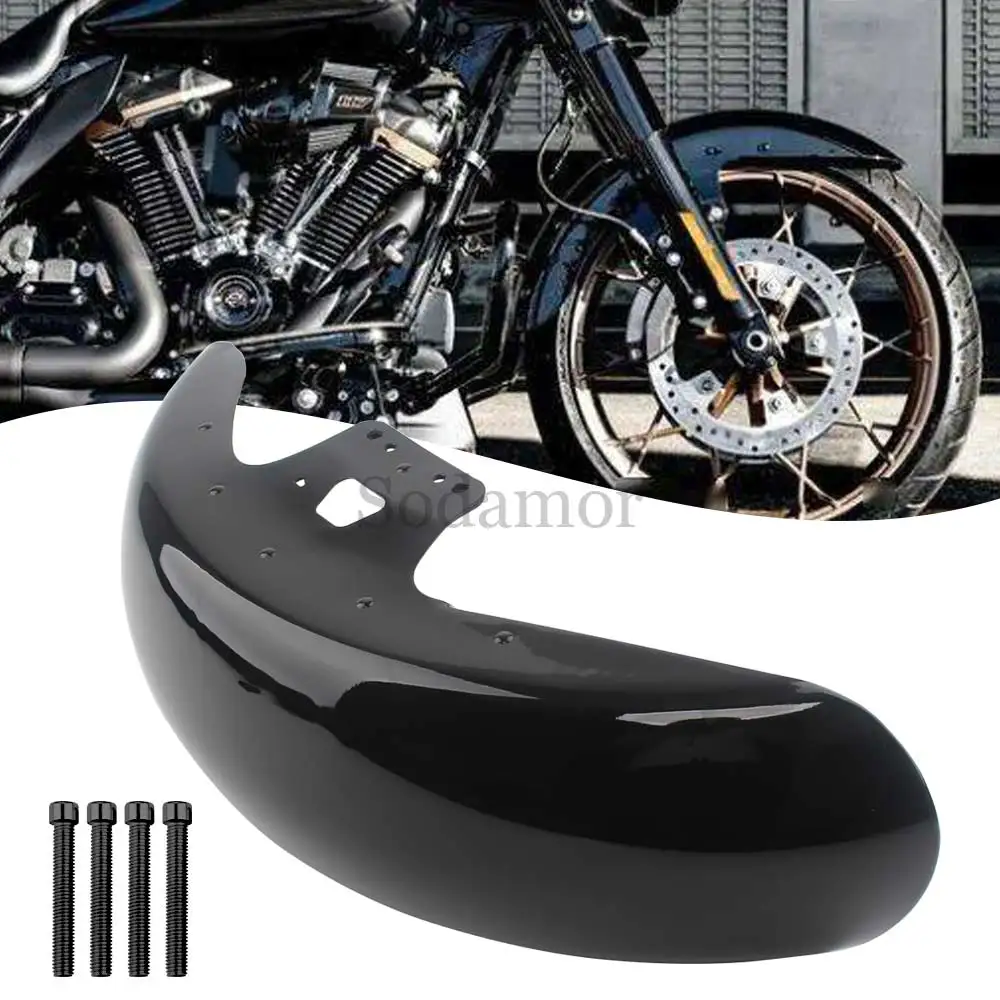 19" Motorcycle Front Fender For Harley Touring Road King Electra Street Glide FLHR FLHT FLHX FLTRX 2014-up Wheel Wrap Mudguard
19" Motorcycle Front Fender For Harley Touring Road King Electra Street Glide FLHR FLHT FLHX FLTRX 2014-up Wheel Wrap Mudguard