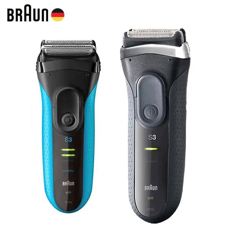 Электробритвы Braun Series 3 для мужчин, электробритва для сухого и влажного бритья с тройным лезвием из фольги, перезаряжаемые электробритвы 3000S 3040S
Электробритвы Braun Series 3 для мужчин, электробритва для сухого и влажного бритья с тройным лезвием из фольги, перезаряжаемые электробритвы 3000S 3040S