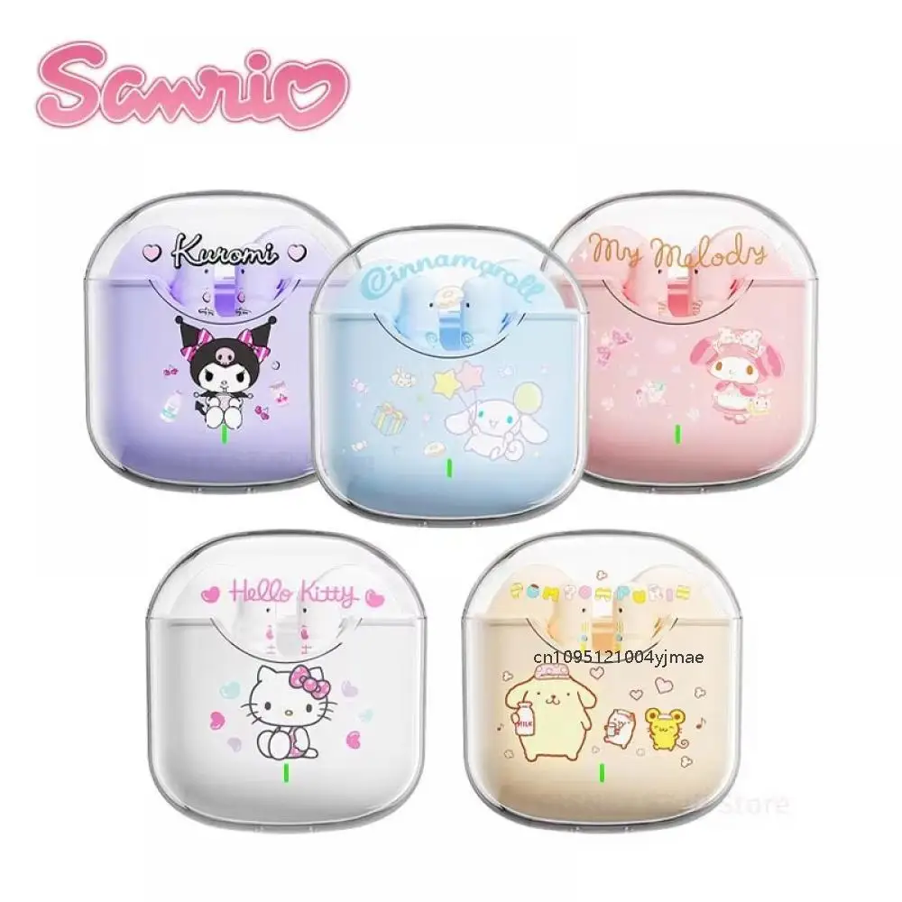 Sanrio Bluetooth 5.4 Earbuds Kawaii Cinnamoroll Noise Reduction Headphones Bl19 Cute Hello Kitty Tws Wireless Headsets Kuromi
Sanrio Bluetooth 5.4 Earbuds Kawaii Cinnamoroll Noise Reduction Headphones Bl19 Cute Hello Kitty Tws Wireless Headsets Kuromi