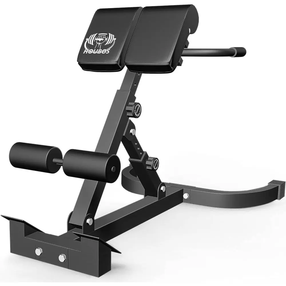 All-in-One Adjustable Workout Bench for Back Extensions, Sit-ups, Decline, and Lat Exercises
All-in-One Adjustable Workout Bench for Back Extensions, Sit-ups, Decline, and Lat Exercises