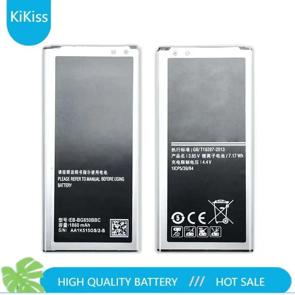 Сменный аккумулятор для телефона 3,85 В 2500 мАч EB-BG850BBC для Samsung Galaxy Alpha G850F G850 G8508 G850M G8509V G8508S Batteria
Сменный аккумулятор для телефона 3,85 В 2500 мАч EB-BG850BBC для Samsung Galaxy Alpha G850F G850 G8508 G850M G8509V G8508S Batteria