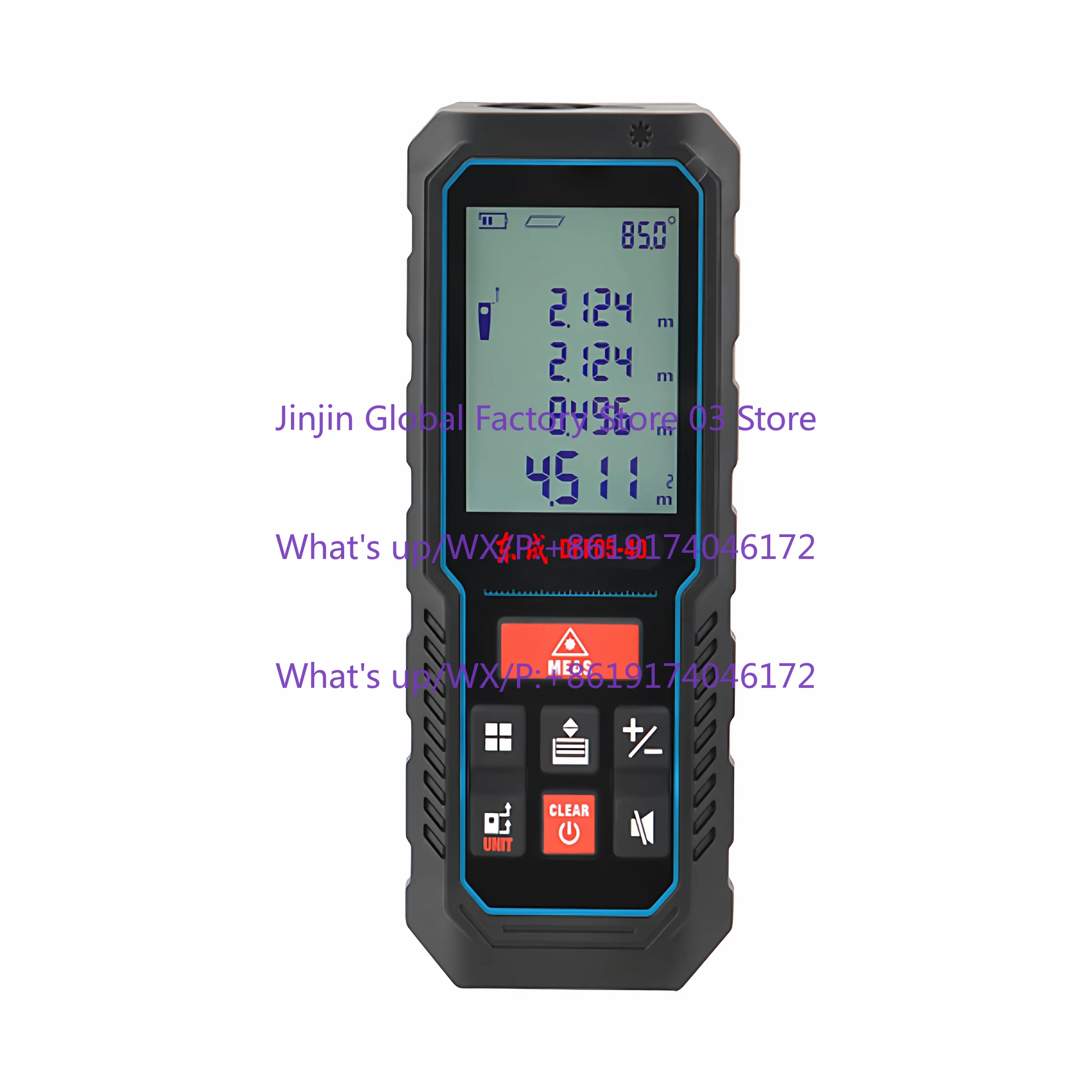 Range finder DFF05-40/60/80 handheld 40/60/80 meter infrared measuring instrument electronic ruler
Range finder DFF05-40/60/80 handheld 40/60/80 meter infrared measuring instrument electronic ruler
