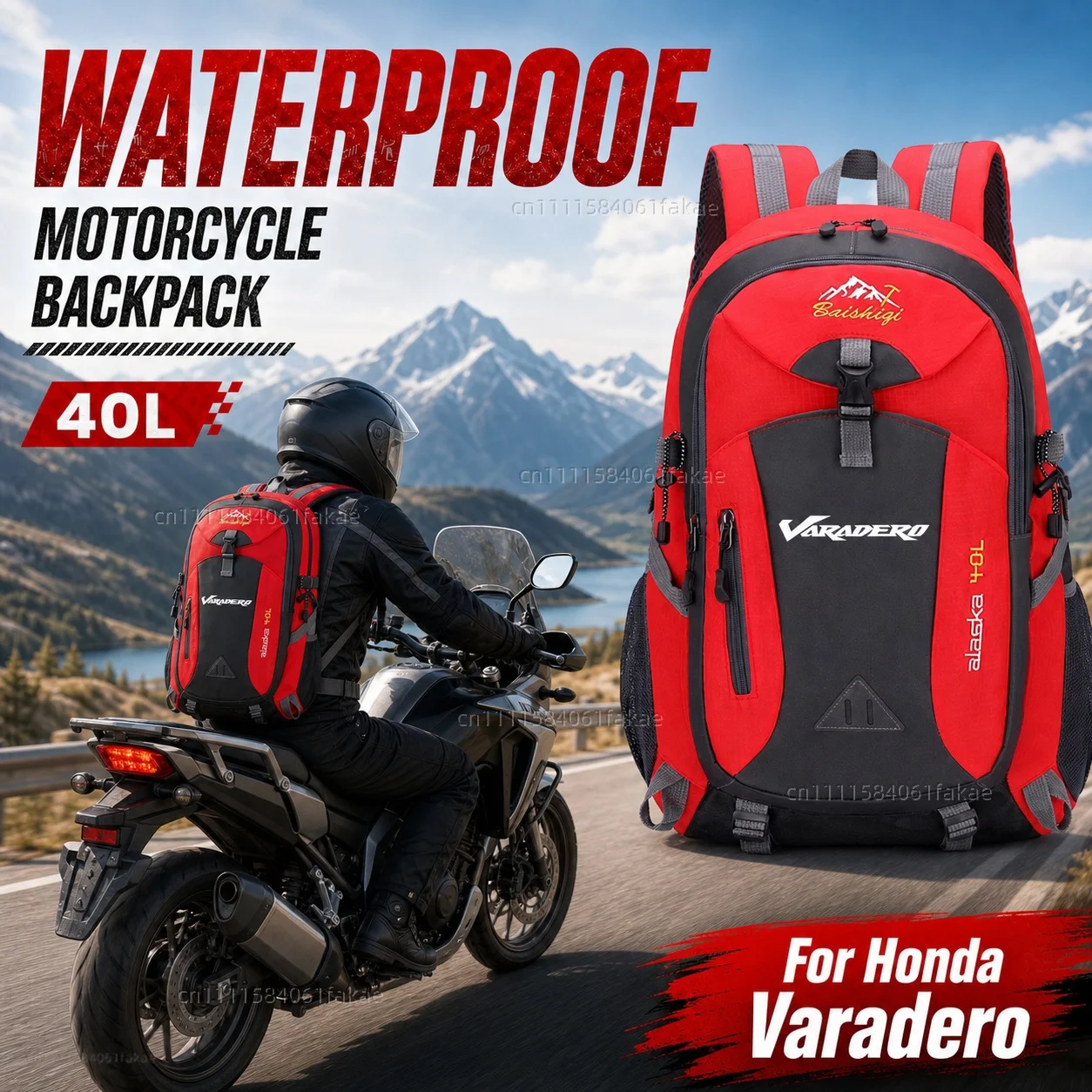 For Honda Varadero XL1000 XL 1000 125 V XL1000V XL125V XL125 Motorcycle Backpack 40L Waterproof Travel Backpack Outdoor Hiking
For Honda Varadero XL1000 XL 1000 125 V XL1000V XL125V XL125 Motorcycle Backpack 40L Waterproof Travel Backpack Outdoor Hiking