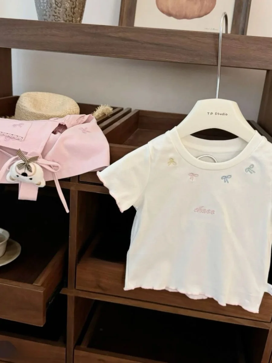 New 2025 Summer Outfit Set for Girls Baby Faionable Cute ort Sve Strap Dr Straight Tube Sweet Sle round Ne Top
New 2025 Summer Outfit Set for Girls Baby Faionable Cute ort Sve Strap Dr Straight Tube Sweet Sle round Ne Top