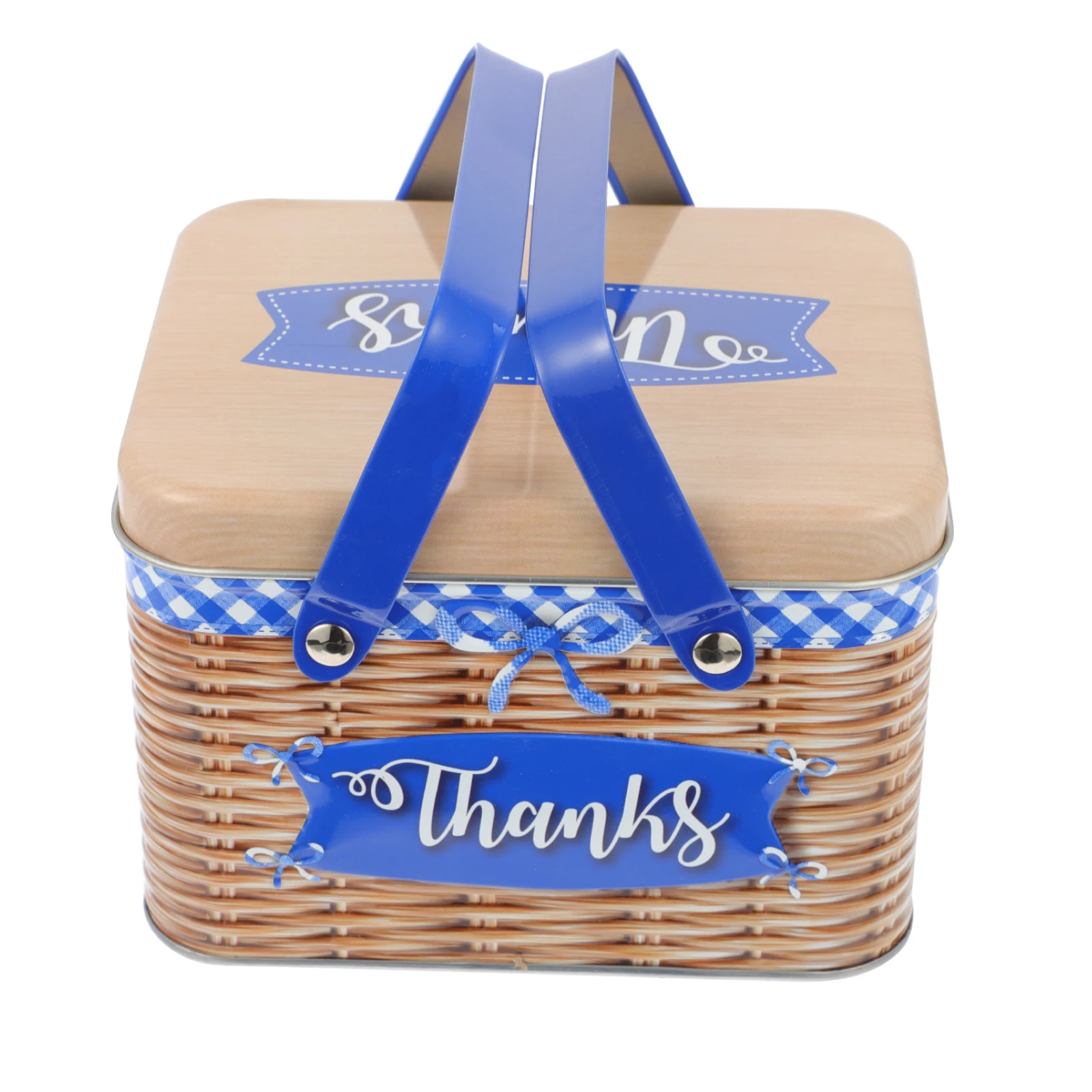 Cookie Candy Jar Biscuit Container Tinplate Box Handles Portable Storage Christmas Tins Insect Proof Eco Friendly
Cookie Candy Jar Biscuit Container Tinplate Box Handles Portable Storage Christmas Tins Insect Proof Eco Friendly