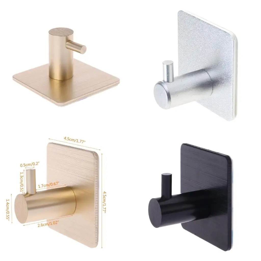 Self Adhesive Home Kitchen Wall Door Hook for Key Rack Kitchen Towel Hanger Alum high quality
Self Adhesive Home Kitchen Wall Door Hook for Key Rack Kitchen Towel Hanger Alum high quality