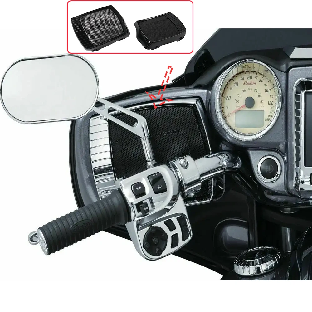 For Indian Chieftain Dark Horse Black Aztec Grills Heavy Duty Protection Custom Upgrade Motorcycle Speaker Covers
For Indian Chieftain Dark Horse Black Aztec Grills Heavy Duty Protection Custom Upgrade Motorcycle Speaker Covers