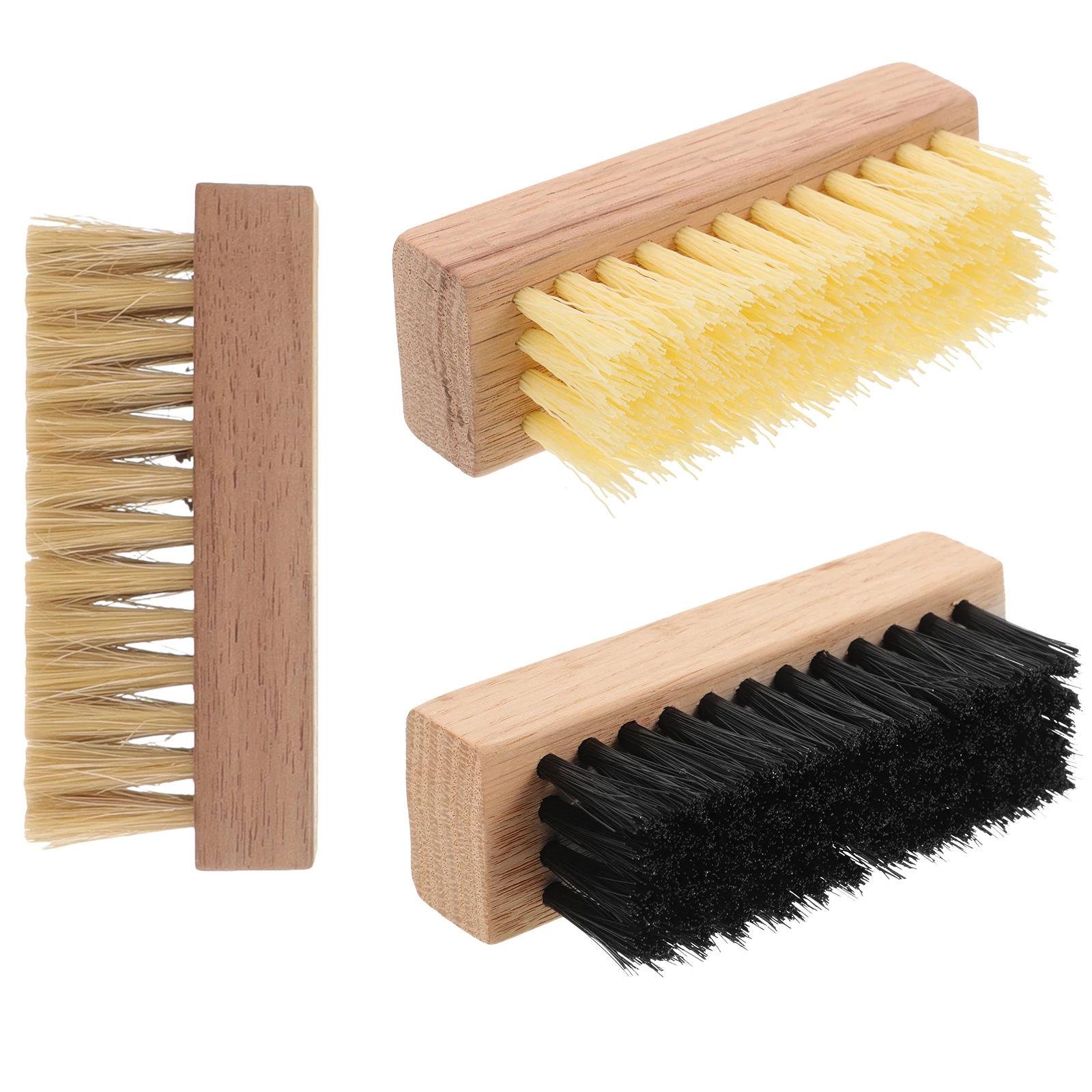 3 pcs Wooden Shoe Brush Set Soft Bristles for Sports Shoes Quick Care Small Scrub Brushes Home Travel Cleaning
3 pcs Wooden Shoe Brush Set Soft Bristles for Sports Shoes Quick Care Small Scrub Brushes Home Travel Cleaning