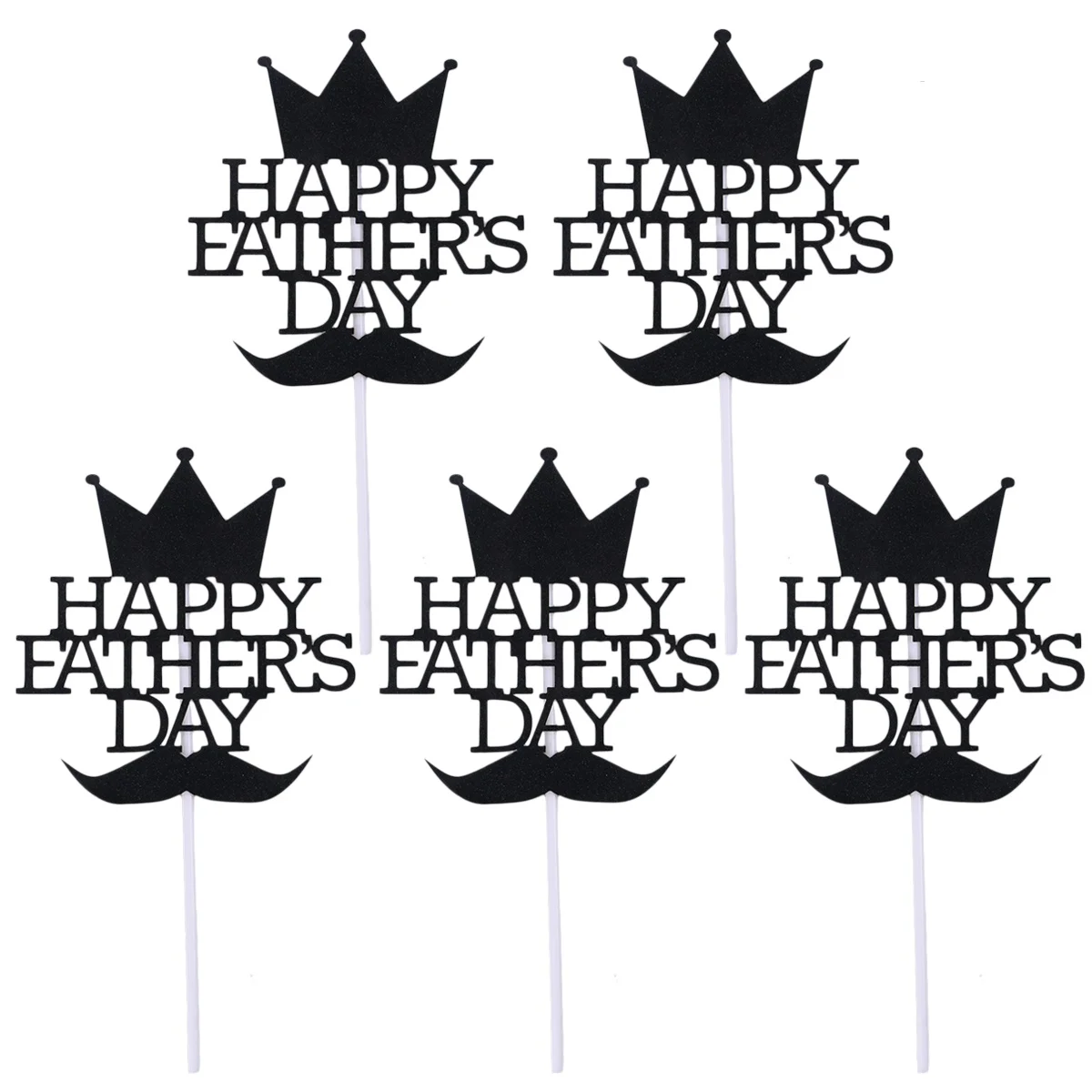 10pcs Crown Fathers Day Cake Toppers Happy Birthday Cupcake Picks Decor Reusable Paper Cake Topper For Party Man
10pcs Crown Fathers Day Cake Toppers Happy Birthday Cupcake Picks Decor Reusable Paper Cake Topper For Party Man