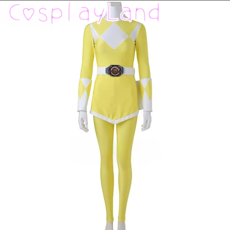 Yellow Rangers Trini Jumpsuit Cosplay Costume Christmas Halloween Costumes Comic Con Suit Print Yellow Top Pants Boots Outfit
Yellow Rangers Trini Jumpsuit Cosplay Costume Christmas Halloween Costumes Comic Con Suit Print Yellow Top Pants Boots Outfit