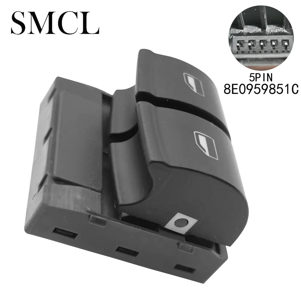 8E0959851C POWER WINDOW SWITCH For Audi A4 S4 2005-2008 R8 2007-2012 TT 2011-2014 RS4 2006-2008
8E0959851C POWER WINDOW SWITCH For Audi A4 S4 2005-2008 R8 2007-2012 TT 2011-2014 RS4 2006-2008