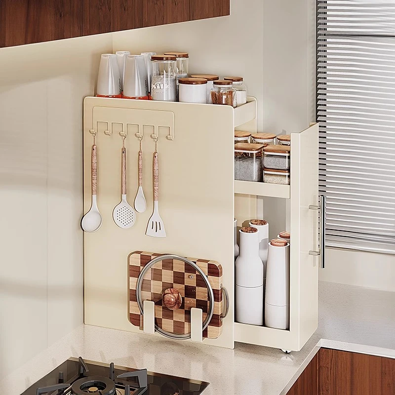 Kitchen Spice Rack Pull Out Storage Organizer Narrow Side Shelf Multi Layer Countertop Seasoning Holder Stand
Kitchen Spice Rack Pull Out Storage Organizer Narrow Side Shelf Multi Layer Countertop Seasoning Holder Stand