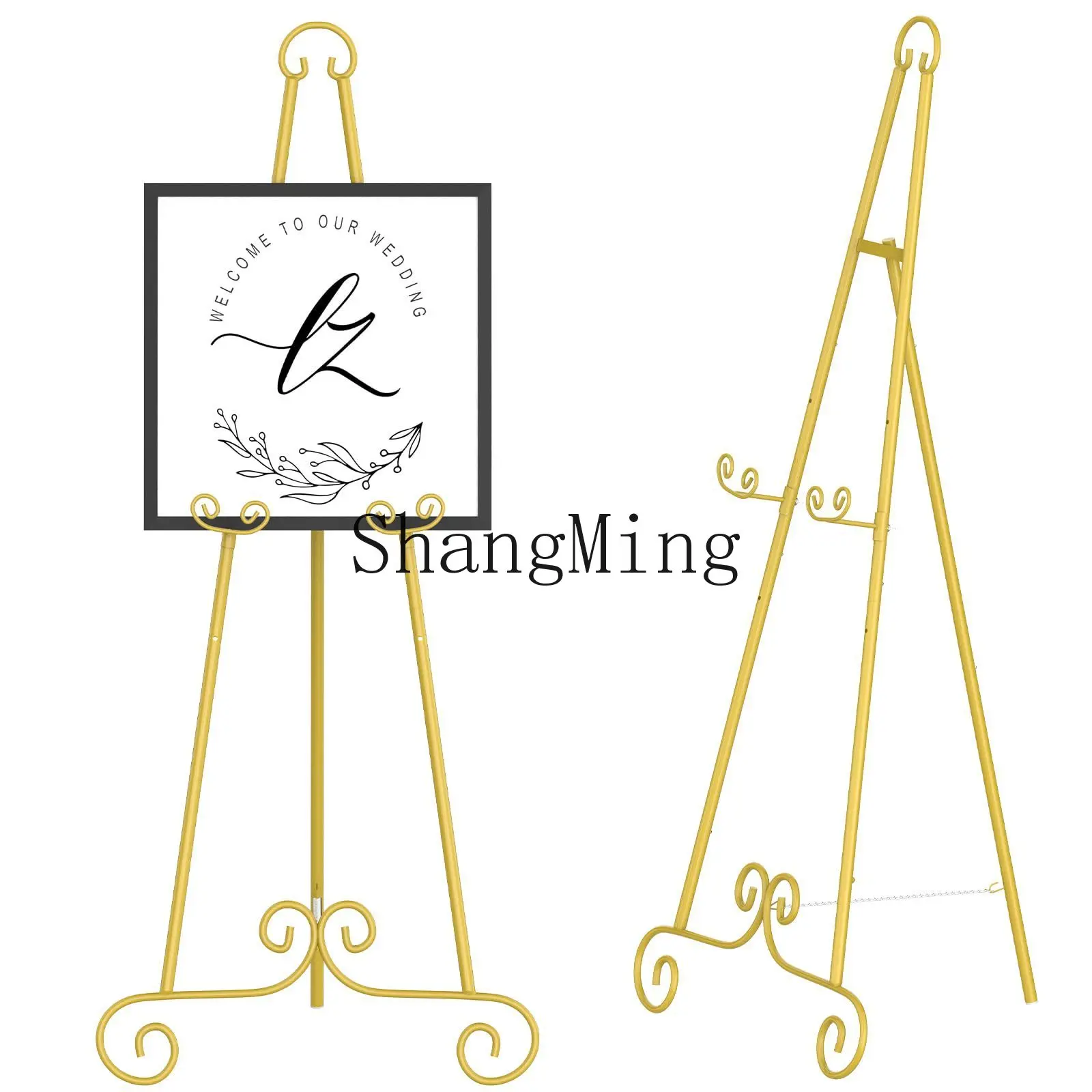 PYH display stand, oil painting rack, photo frame rack, floor bracket, poster photo bracket, wedding welcome rack.
PYH display stand, oil painting rack, photo frame rack, floor bracket, poster photo bracket, wedding welcome rack.