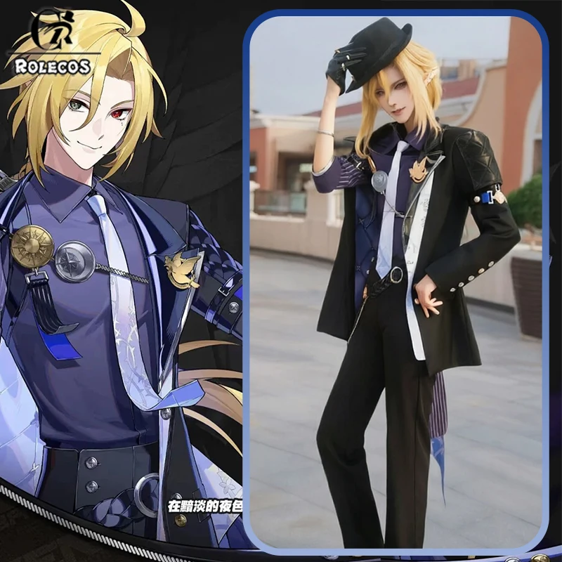 ROLECOS Game Zenless Zone Zero Hugo Vlad Ravenlock Cosplay Costume Wig Hat Full Set Women Carnaval Halloween Party Role Uniform
ROLECOS Game Zenless Zone Zero Hugo Vlad Ravenlock Cosplay Costume Wig Hat Full Set Women Carnaval Halloween Party Role Uniform