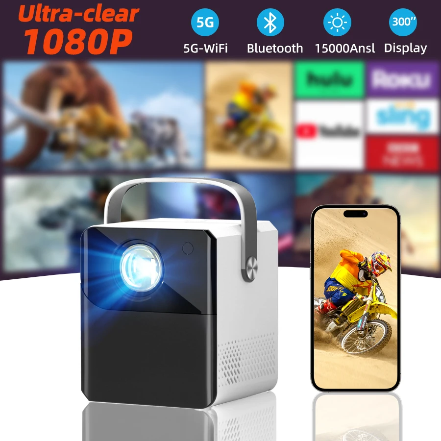 HUASHIJIE Projector 4K Android 11 Dual Wifi6 260ANSI Allwinner H713 BT5.0 1280*1080P Cinema Outdoor Portable Projetor
HUASHIJIE Projector 4K Android 11 Dual Wifi6 260ANSI Allwinner H713 BT5.0 1280*1080P Cinema Outdoor Portable Projetor
