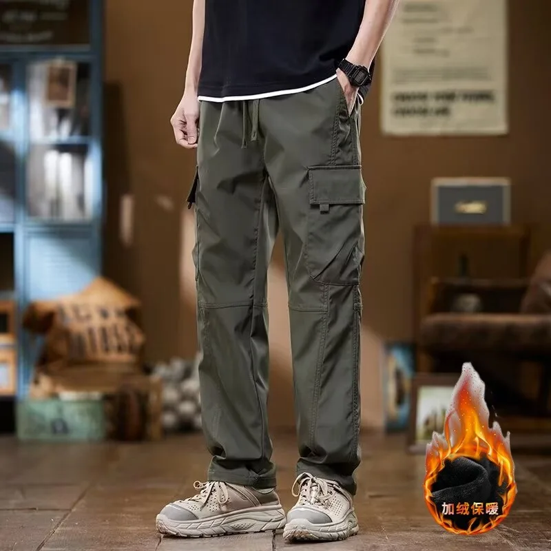 Men's Pants Winter Clothes Man Pants Overalls Y2K Joggers Straight Pants Athleisure Thermal Trousers Plus Size Wholesale Fashion
Men's Pants Winter Clothes Man Pants Overalls Y2K Joggers Straight Pants Athleisure Thermal Trousers Plus Size Wholesale Fashion