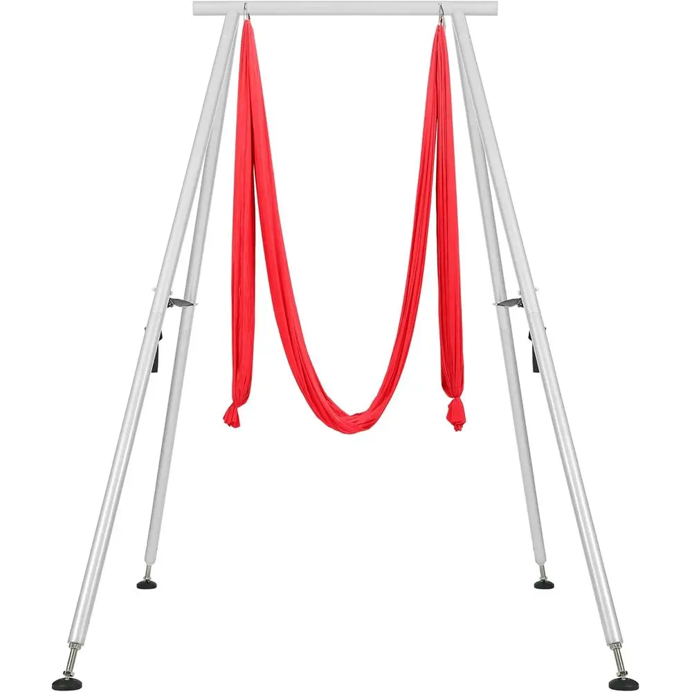 Adjustable Height Yoga Swing Stand with 236 Aerial Silk, Supports 550lbs, Ideal for Indoor & Outdoor Yoga
Adjustable Height Yoga Swing Stand with 236 Aerial Silk, Supports 550lbs, Ideal for Indoor & Outdoor Yoga