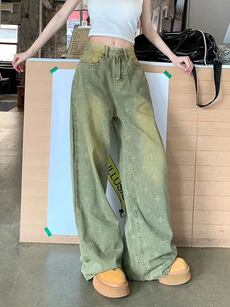 Fashion Street Casual Loose Women Jeans High Waist Simple Basic Straight Jeans Female Chicly Retro New Slim Woman Jeans
Fashion Street Casual Loose Women Jeans High Waist Simple Basic Straight Jeans Female Chicly Retro New Slim Woman Jeans