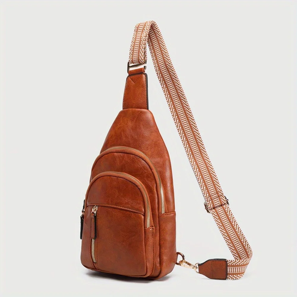 Foreign trade retro splicing women's messenger breast bag light commuter bag business leisure office worker chest bag
Foreign trade retro splicing women's messenger breast bag light commuter bag business leisure office worker chest bag