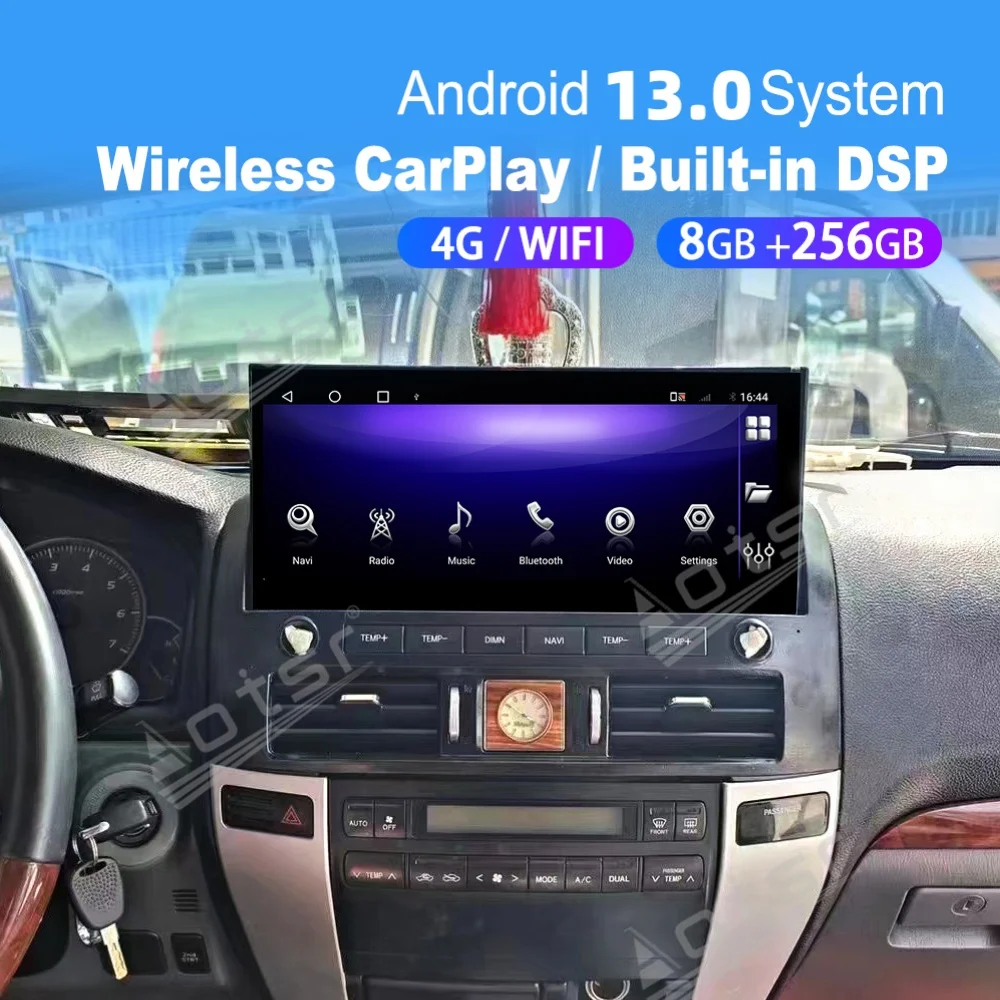 8 Core Carplay Android Auto Car Multimedia Automotive For Toyota Prado 2003~2010 Car Stereo Radio GPS Navigation DSP Head Unit
8 Core Carplay Android Auto Car Multimedia Automotive For Toyota Prado 2003~2010 Car Stereo Radio GPS Navigation DSP Head Unit
