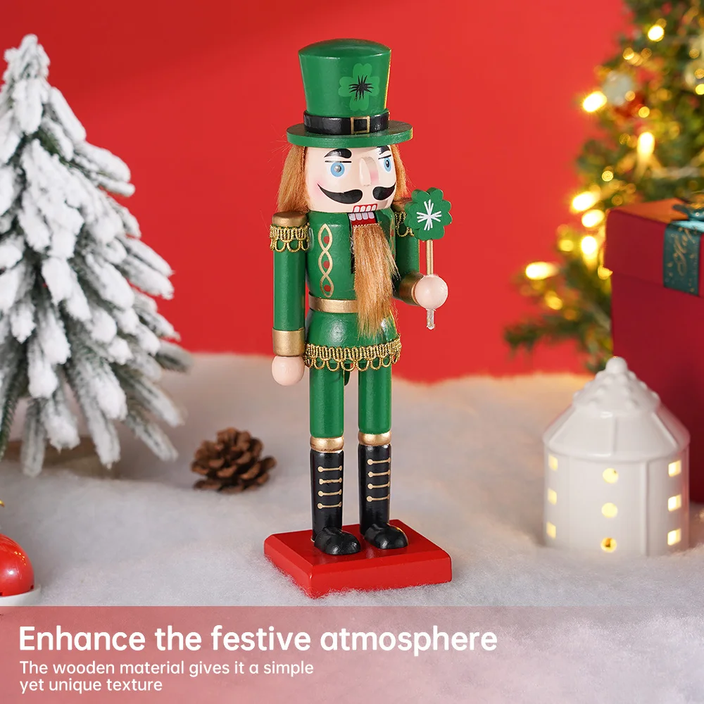 Зеленый леденец-орех 25 см, грецкий орех, солдат, Рождественское украшение, Европейский Домашний Настольный креативный маленький Декор
Зеленый леденец-орех 25 см, грецкий орех, солдат, Рождественское украшение, Европейский Домашний Настольный креативный маленький Декор