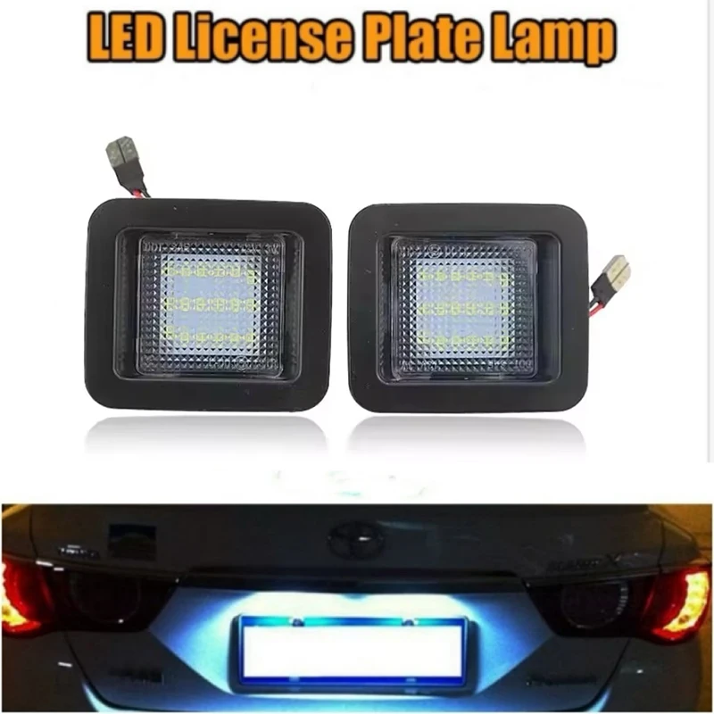 2PC Number LED License Logo Lamps For Ford F-150 Raptor 2015- LED License Plate Light Lamp Assembly Replacement Car Accessories
2PC Number LED License Logo Lamps For Ford F-150 Raptor 2015- LED License Plate Light Lamp Assembly Replacement Car Accessories