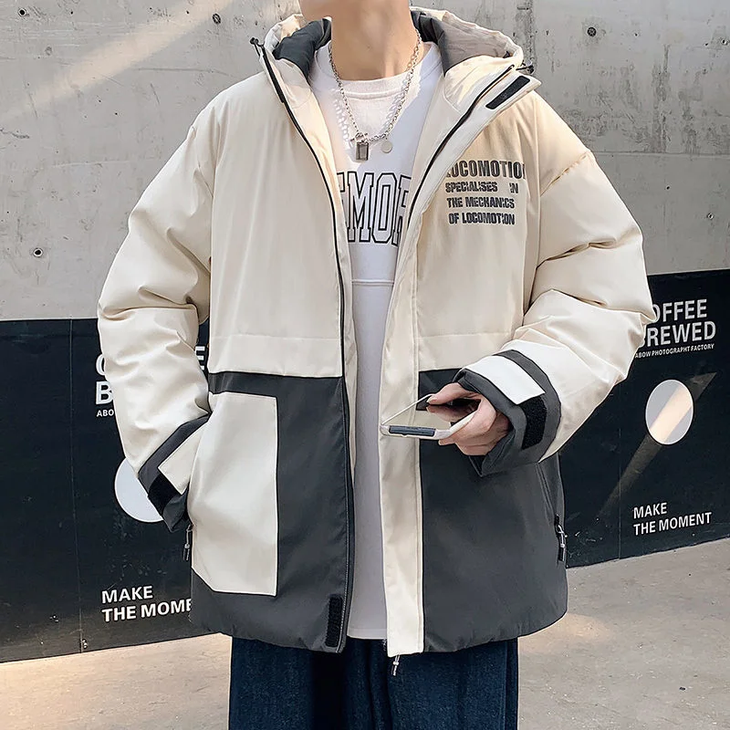 Casual Men's Autumn Winter Warm Hooded Cotton-Padded Jackets Outdoor Down Coats Streetwear Windproof Thick Parkas Tops Clothing
Casual Men's Autumn Winter Warm Hooded Cotton-Padded Jackets Outdoor Down Coats Streetwear Windproof Thick Parkas Tops Clothing