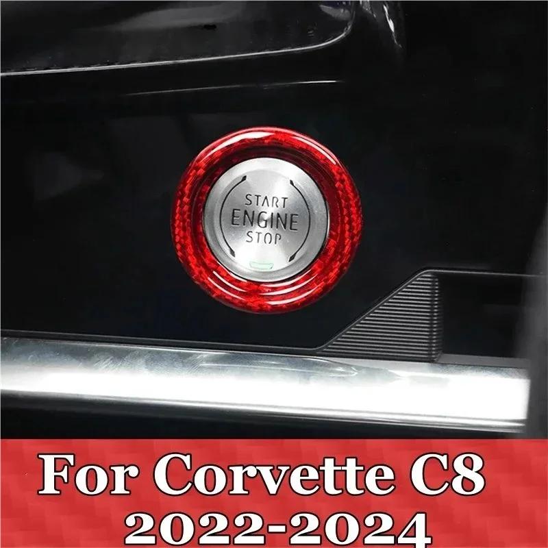 For Chevrolet Corvette C8 Dry Carbon Fiber Engine Start Stop Button Genuine Sticker Interior Decoration modification 2022 2024
For Chevrolet Corvette C8 Dry Carbon Fiber Engine Start Stop Button Genuine Sticker Interior Decoration modification 2022 2024