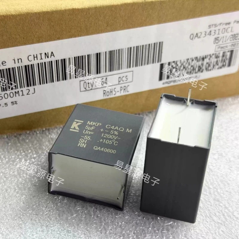 3pcs-C4AQPBU4500M12J KEMET 1200V505 5UF 5.0UF 1.2KV turn off capacitor brand new
3pcs-C4AQPBU4500M12J KEMET 1200V505 5UF 5.0UF 1.2KV turn off capacitor brand new