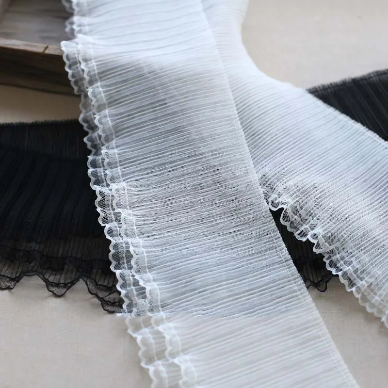 10 ярдов, тюль, двухслойная плиссированная кружевная ткань, рукоделие, искусственная отделка, платье в стиле Лолита, одежда, воротник
10 ярдов, тюль, двухслойная плиссированная кружевная ткань, рукоделие, искусственная отделка, платье в стиле Лолита, одежда, воротник
