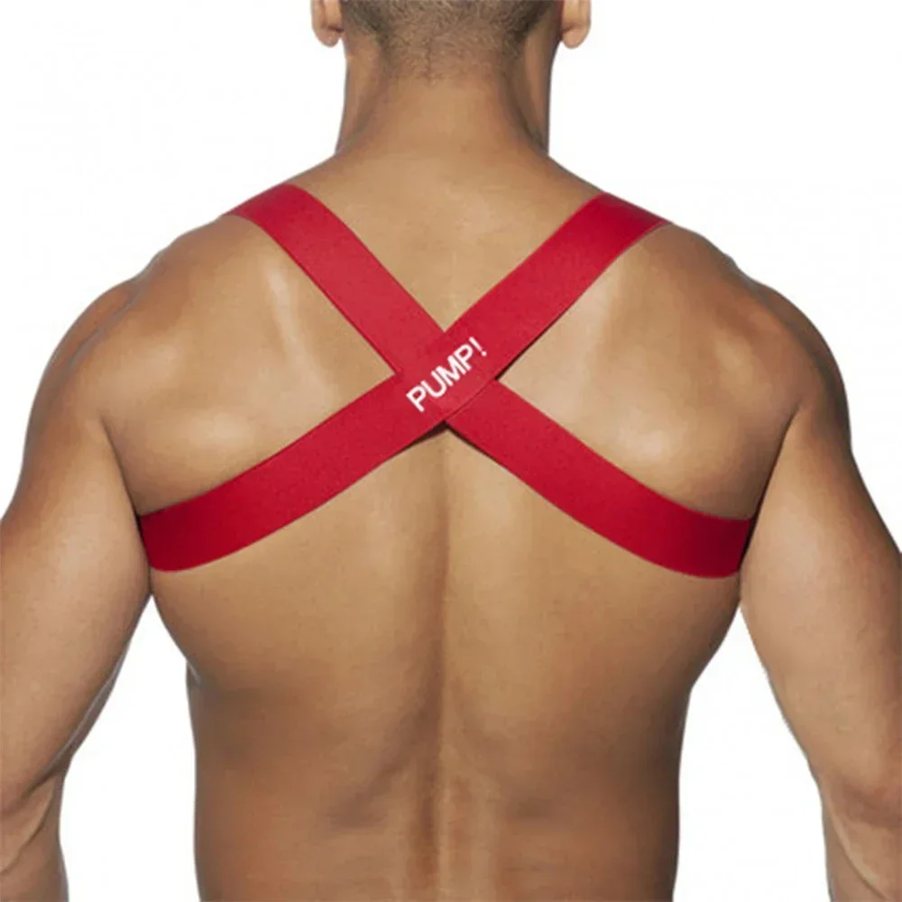 Mens Sexy Chest Strap Body Mucle Harness Club Cosplay Lingerie Costume Gays Underwear Elastic Band Bondage Vest Shoulder Strap
Mens Sexy Chest Strap Body Mucle Harness Club Cosplay Lingerie Costume Gays Underwear Elastic Band Bondage Vest Shoulder Strap