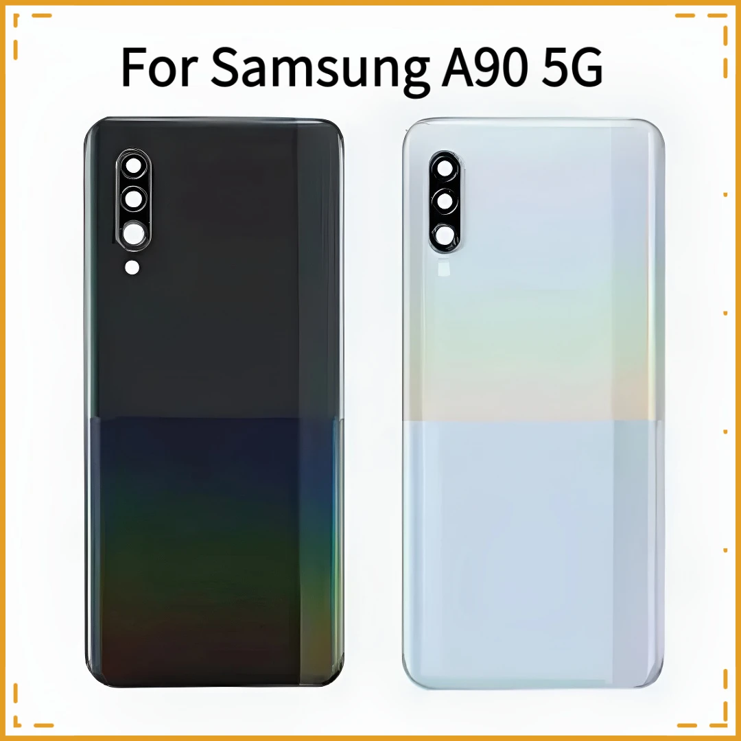 Задняя крышка для Samsung A90 5G A908 A908F SM-A9080 Крышка батарейного отсека задняя крышка корпуса с рамкой для камеры с логотипом объектива
Задняя крышка для Samsung A90 5G A908 A908F SM-A9080 Крышка батарейного отсека задняя крышка корпуса с рамкой для камеры с логотипом объектива