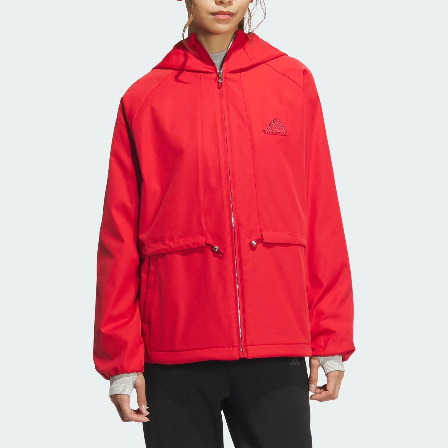 Adidas genuine Women's Hooded Water-Resistant Fashion Jacket JZ1588
Adidas genuine Women's Hooded Water-Resistant Fashion Jacket JZ1588