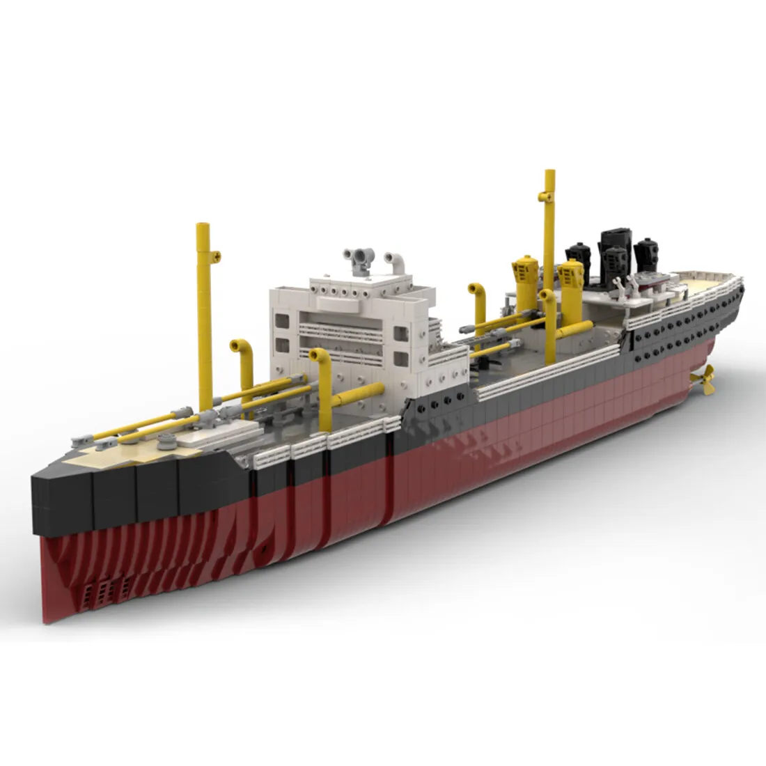 Изготовленный на заказ корабль MOC-39295 Altmark (2975 деталей) Масштаб 1:200 Строительные игрушки
Изготовленный на заказ корабль MOC-39295 Altmark (2975 деталей) Масштаб 1:200 Строительные игрушки