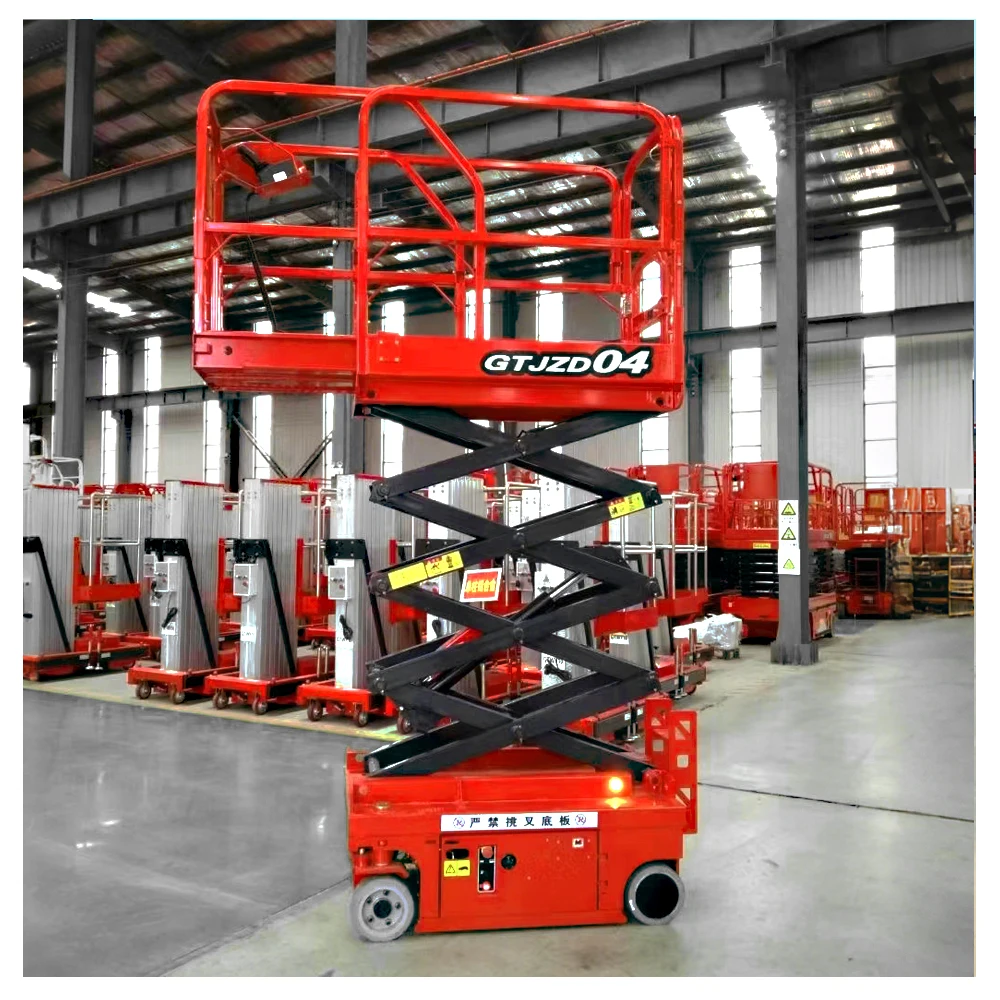 Work Platform Scissor Lift Self-propelled Lifting Platform Electro-hydraulic Drive
Work Platform Scissor Lift Self-propelled Lifting Platform Electro-hydraulic Drive
