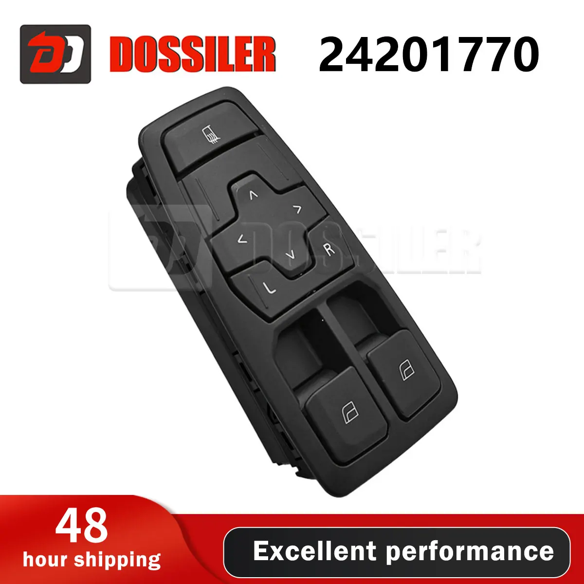 24201770 Dossiler New Driver Side Window Button Switch Glass Lift Switch For Volvo VNL VNR 2018+ truck parts Glass Lift Switch
24201770 Dossiler New Driver Side Window Button Switch Glass Lift Switch For Volvo VNL VNR 2018+ truck parts Glass Lift Switch