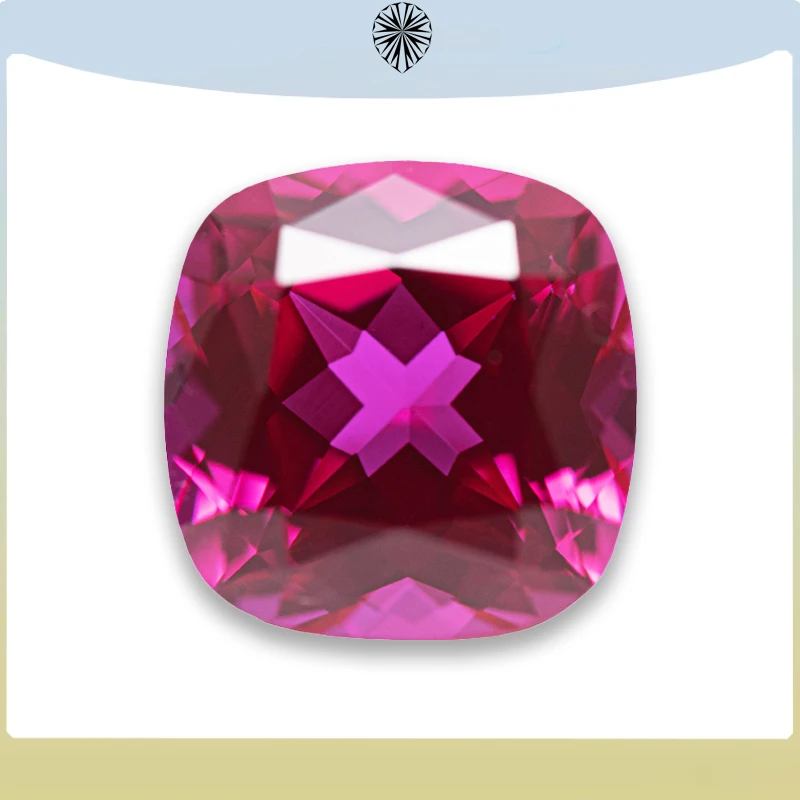 Lab Grown Ruby Square Cushion Rubeliite Colour ShapeVVS1 Selectable AGL Certificate Charms Beads Diy Jewelry Making Materials
Lab Grown Ruby Square Cushion Rubeliite Colour ShapeVVS1 Selectable AGL Certificate Charms Beads Diy Jewelry Making Materials