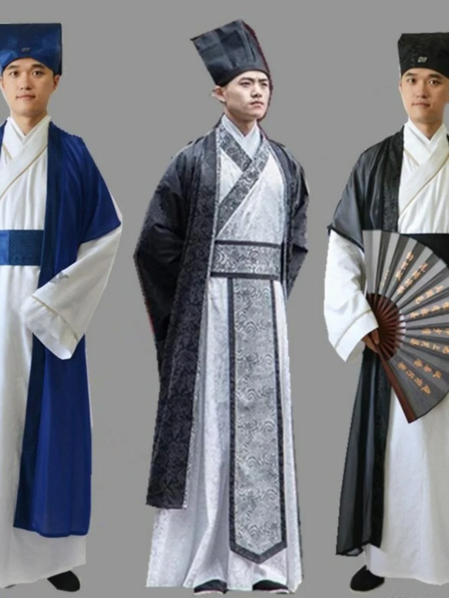 Southern Song Dynas Men's Ancient Costume Scholar Faionable Long irt Stage Performance Hanfu Traditional Chinese Clothing
Southern Song Dynas Men's Ancient Costume Scholar Faionable Long irt Stage Performance Hanfu Traditional Chinese Clothing